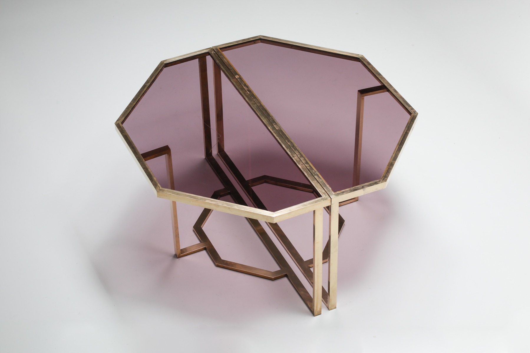 Maison Jansen style dining tables Regency from the 1970s