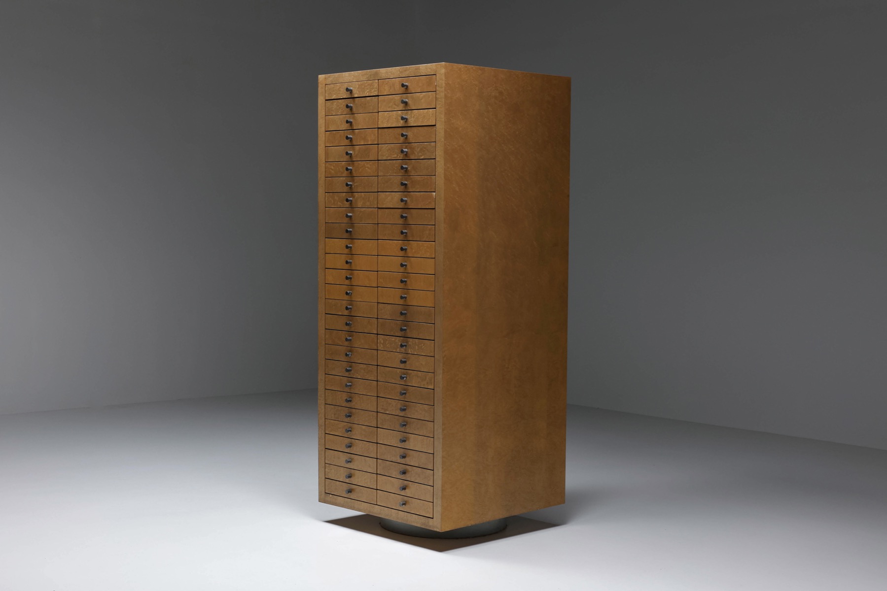 Memphis multi drawer cabinet by Frans van Praet from the 1980s