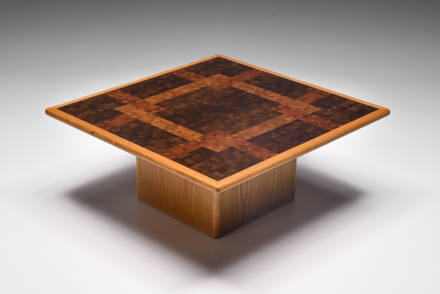 Middelboe and Lindum mosaic coffee table for Tranekaer Denmark from the 1970s