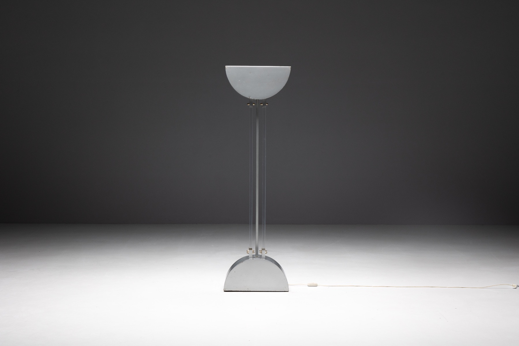 Post modern Memphis industrial floor lamp from the 1970s