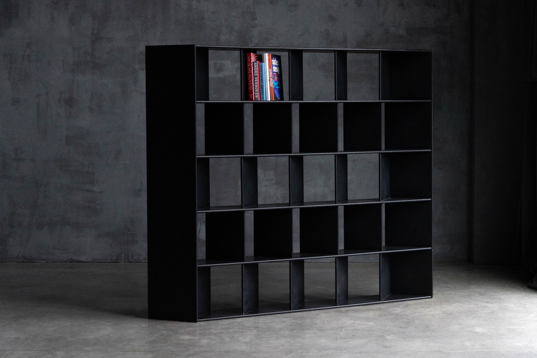 Postmodern modular bookcase from the 1980s