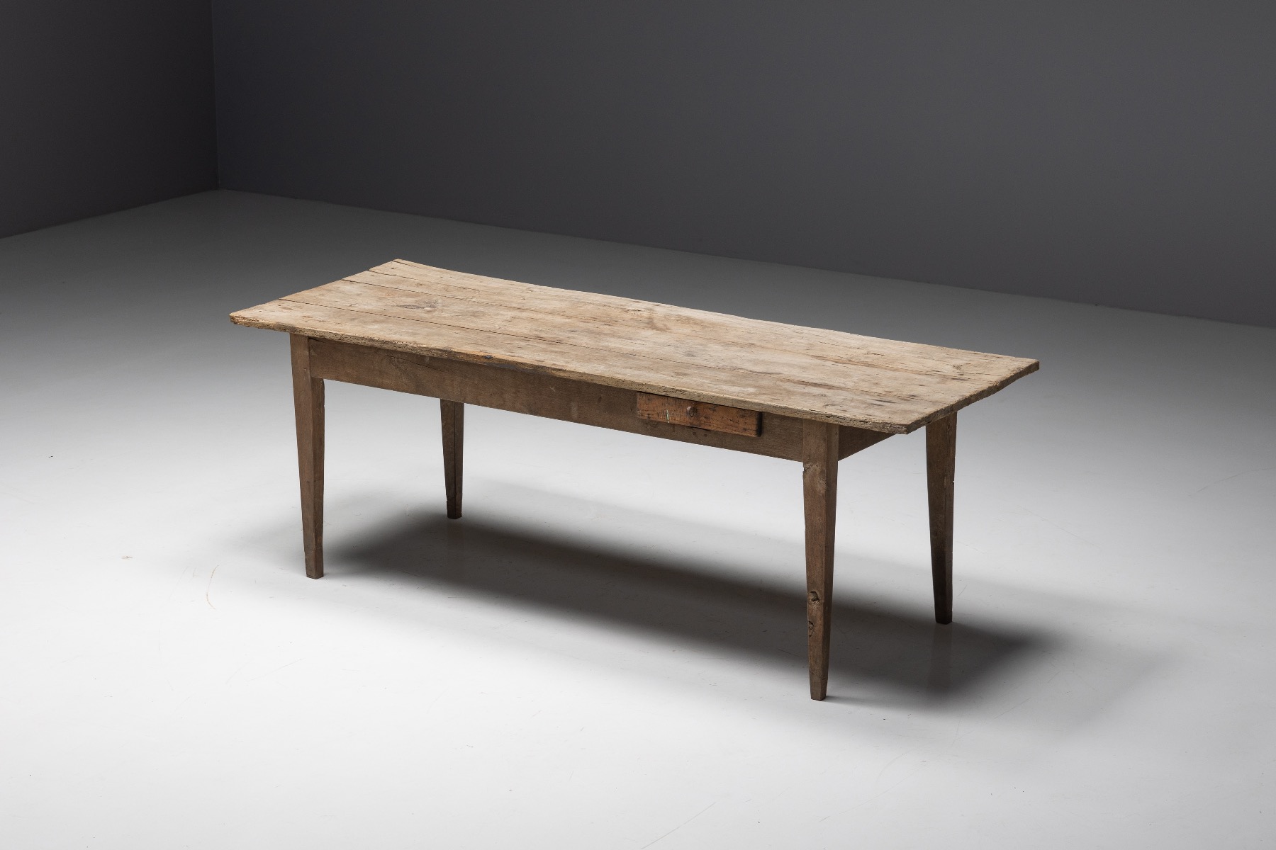 Rural travail populaire dining table 19th century