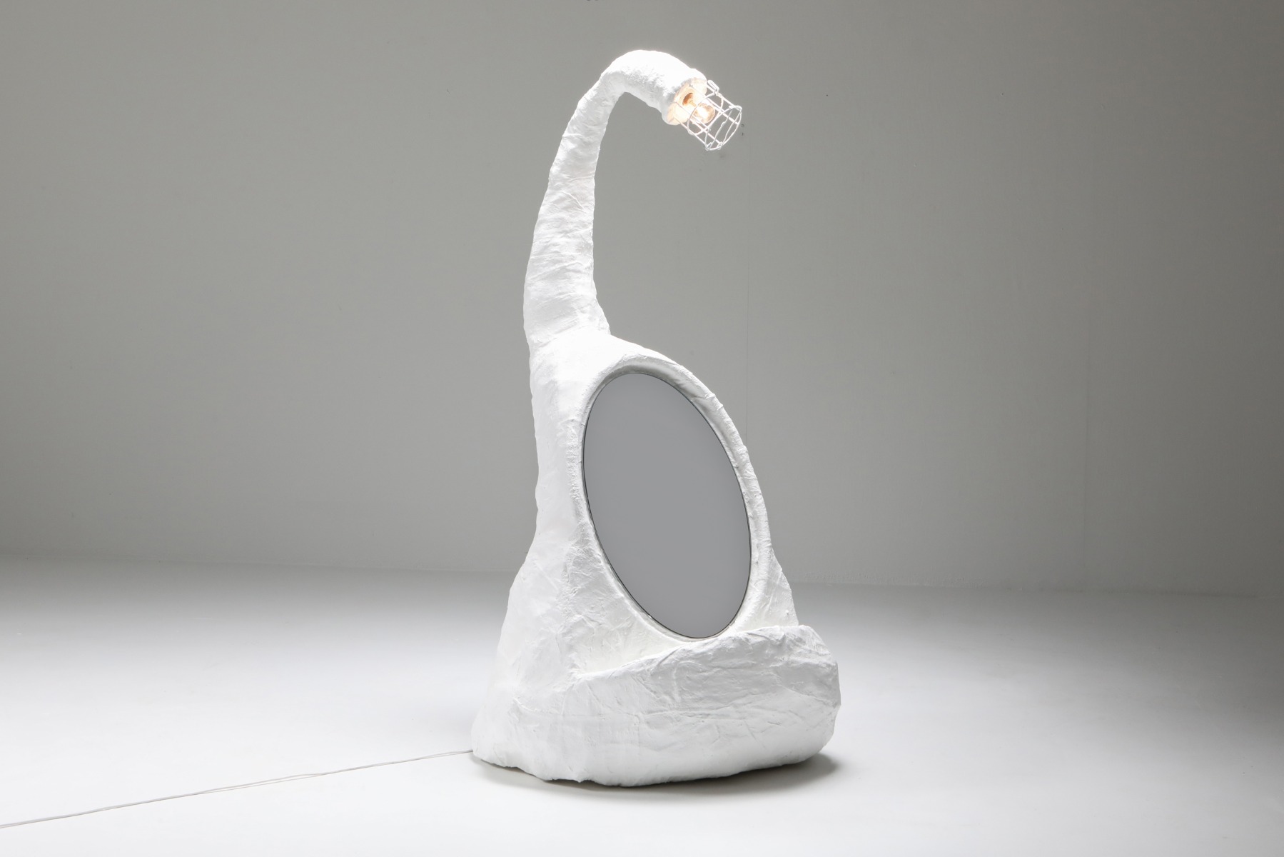 Sculpture with mirror lamp by Decio for Everyday Gallery from the 2010s