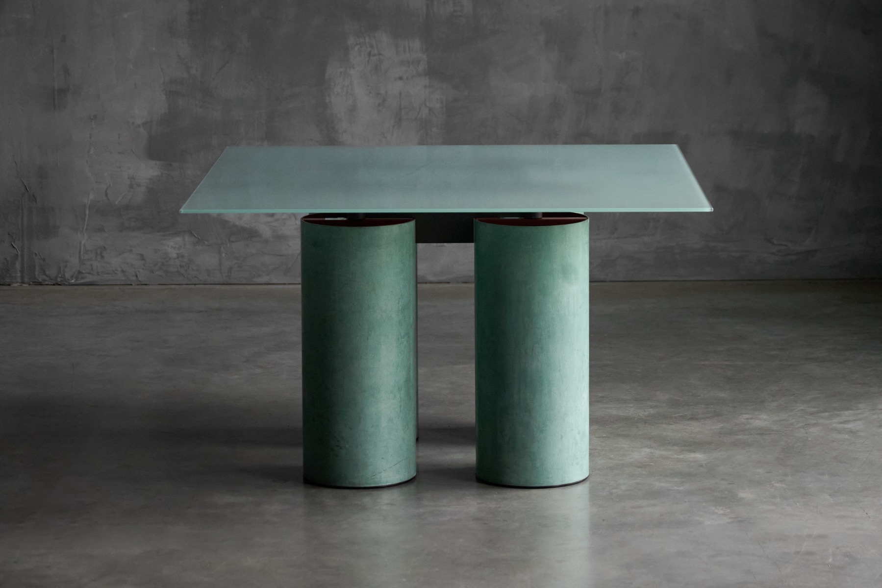 Serenissimo dining table designed by Lella and Massimo Vignelli for Acerbis, 1970s