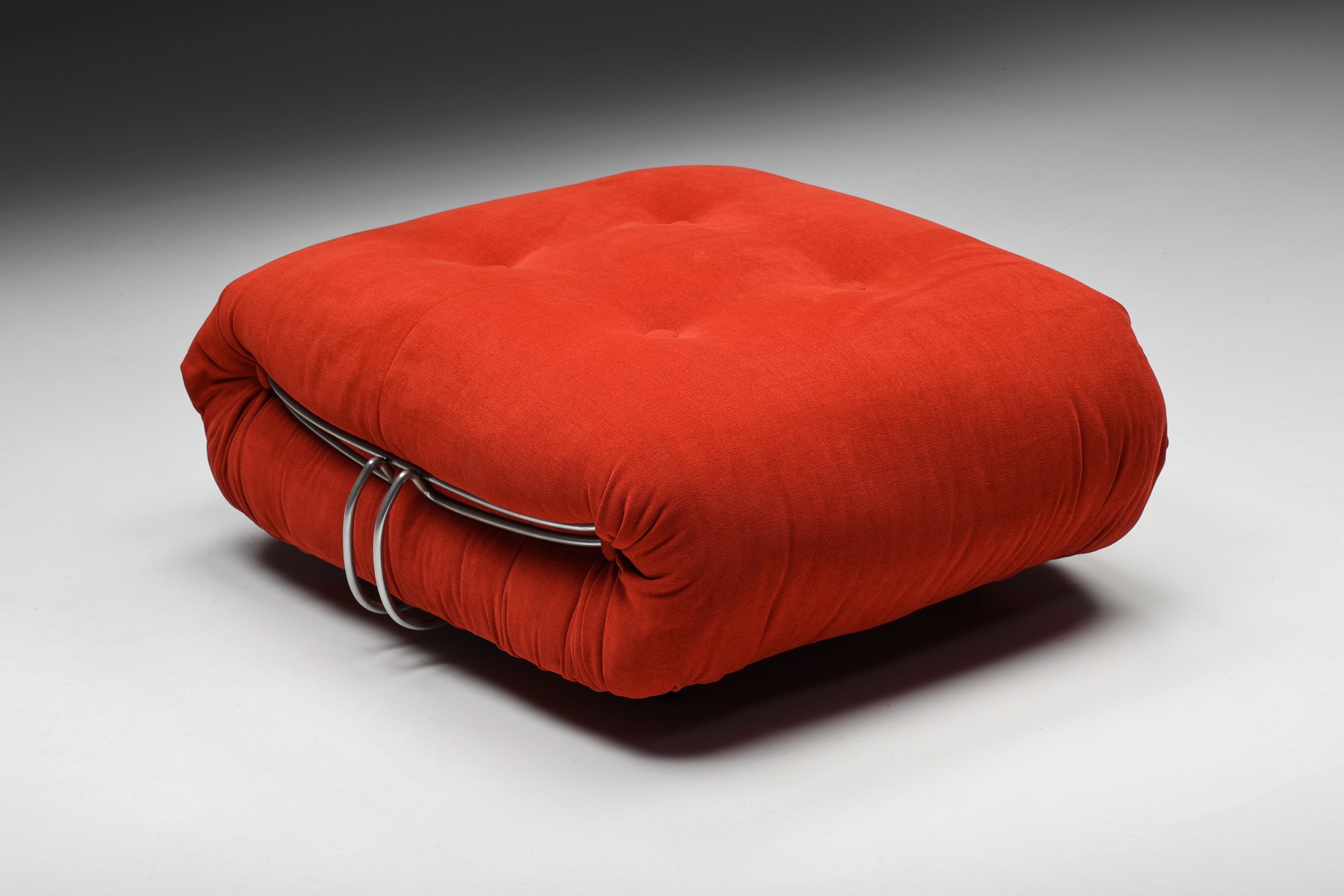 Soriana pouf by Afra and Tobia Scarpa for Cassina from the 1970s