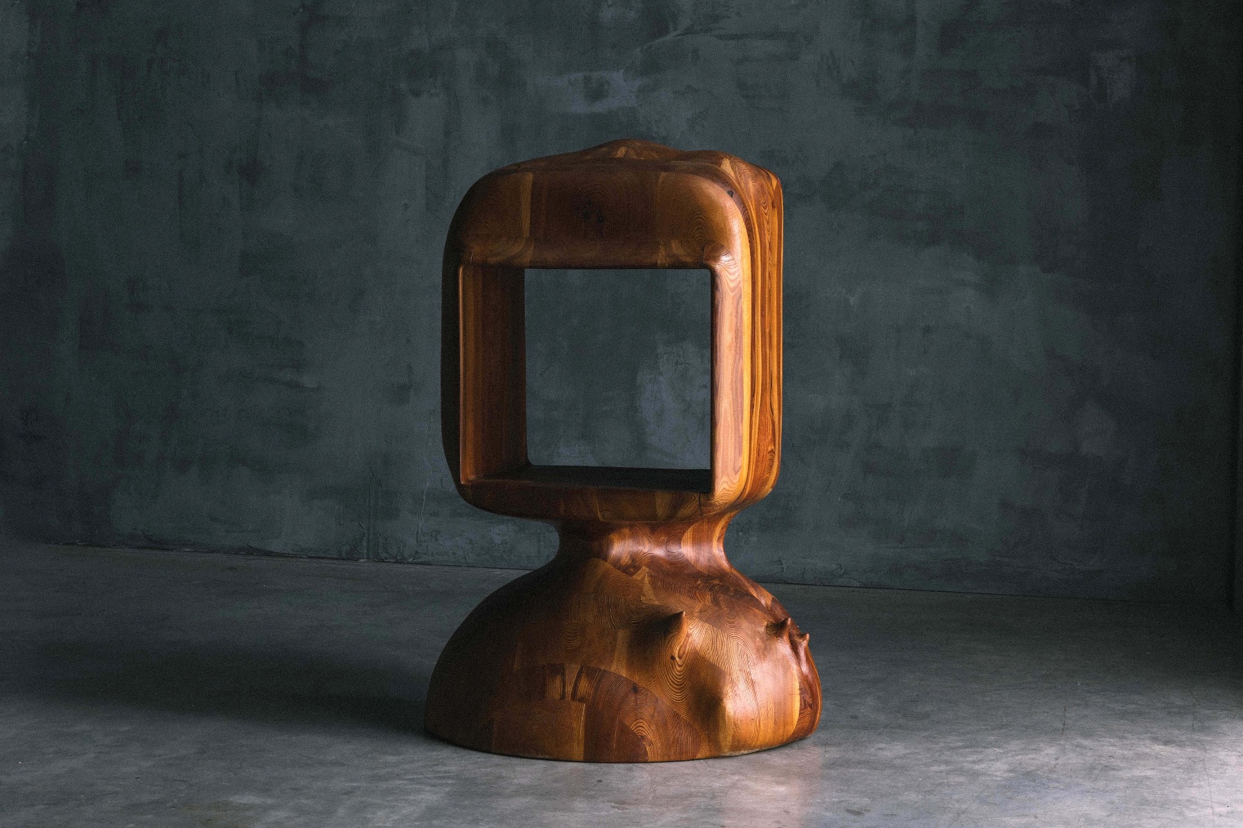 Studio craft sculptural cabinet from the 1970s