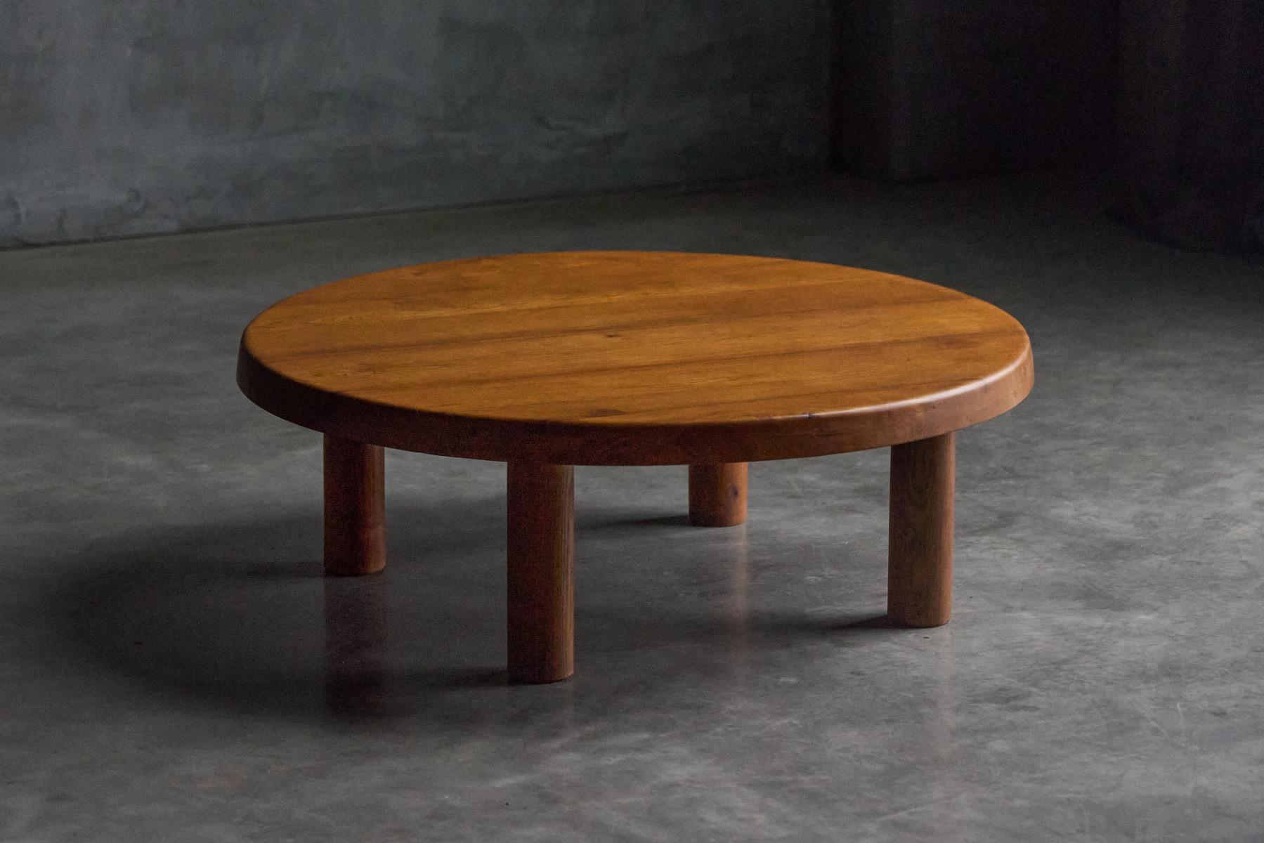 T02M coffee table designed by Pierre Chapo in the 1960s