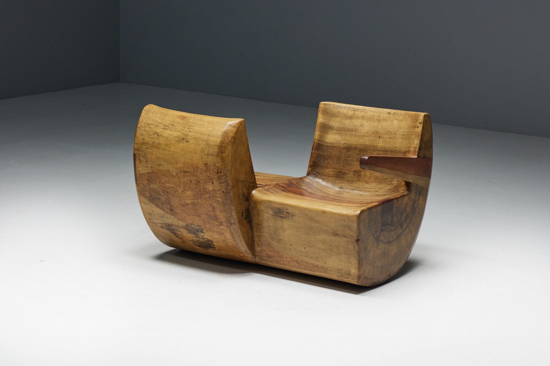 Two seater Namoradeira by Zanine Caldas 1975