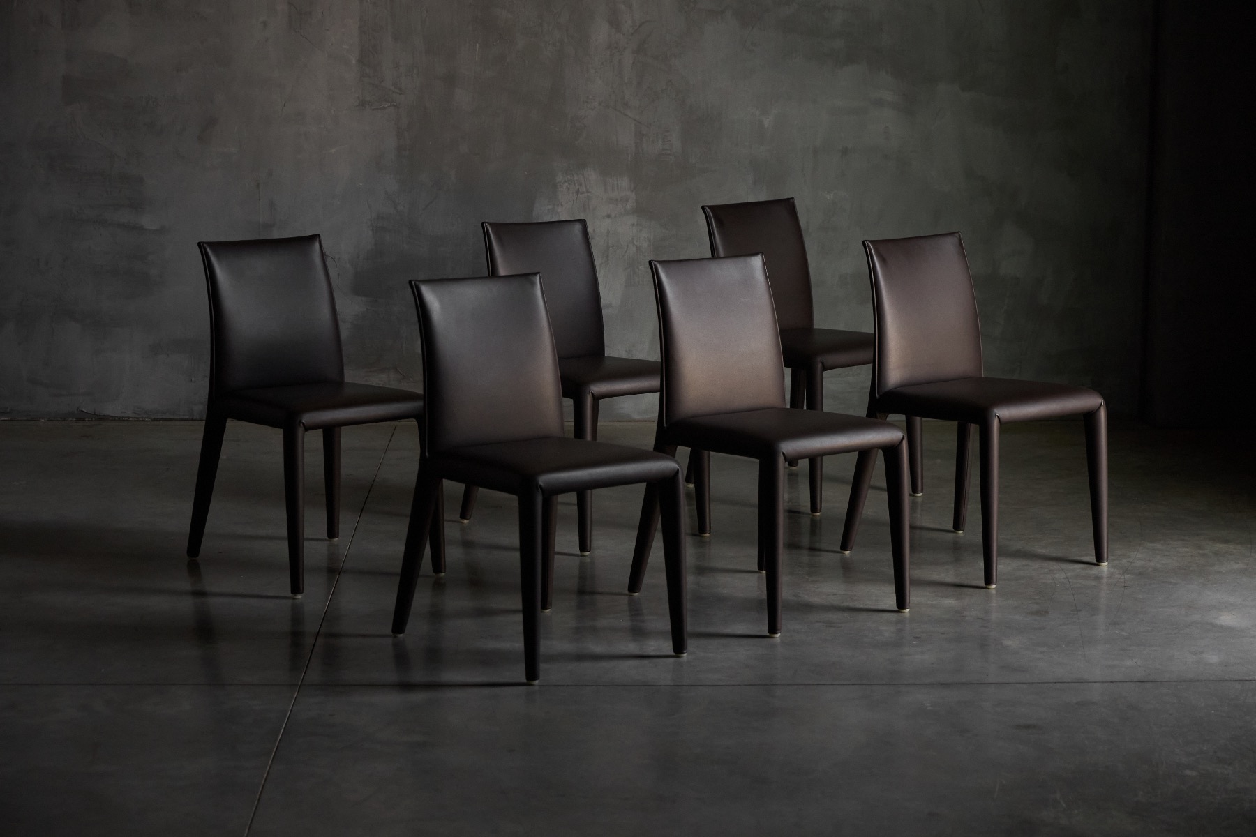Vol Au Vent dining chairs designed by Mario Bellini for B&B Italia in the 2000s