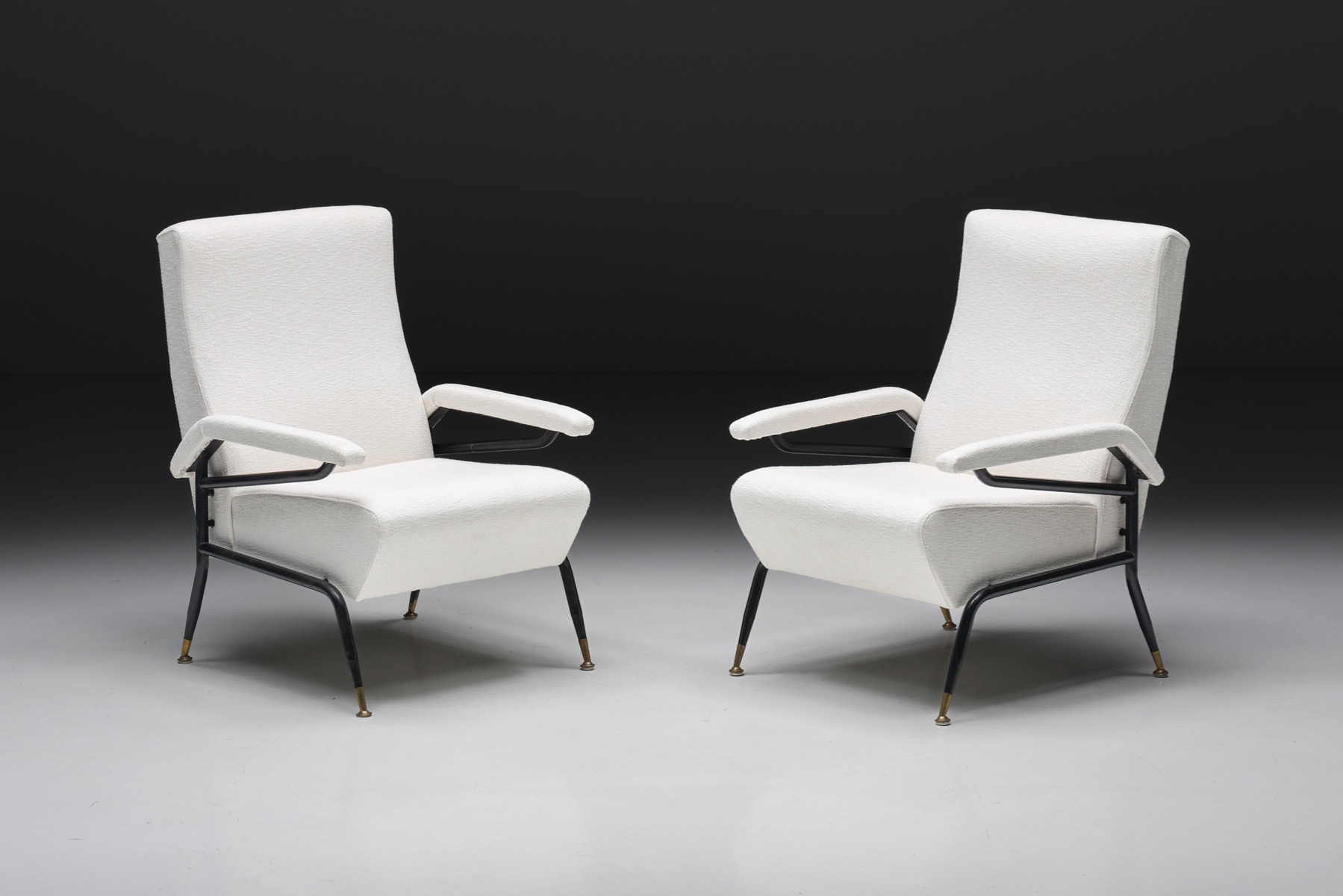 Wim Rietveld inspired armchairs from the 1970s