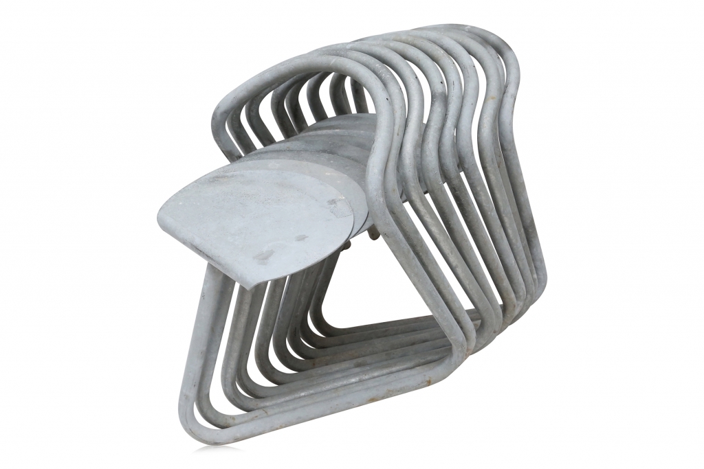 Erik Magnussen Steel Chairs - 1960s