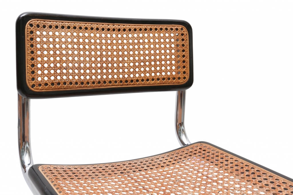 Cidue Stools In Chrome And Wood - 1970s