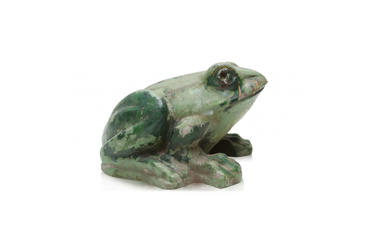 Stone Frog Sculpture - 1970s