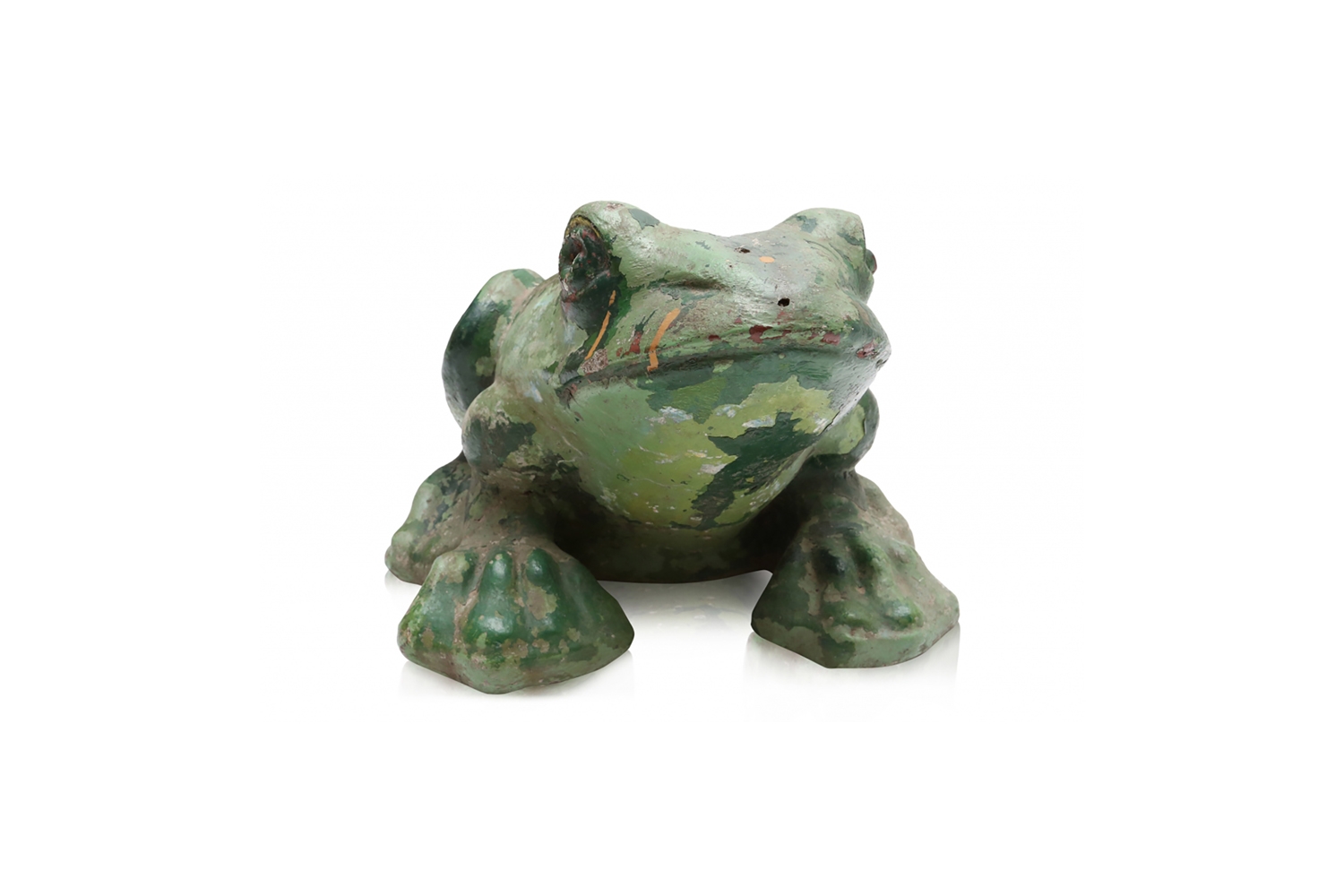 Stone Frog Sculpture - 1970s
