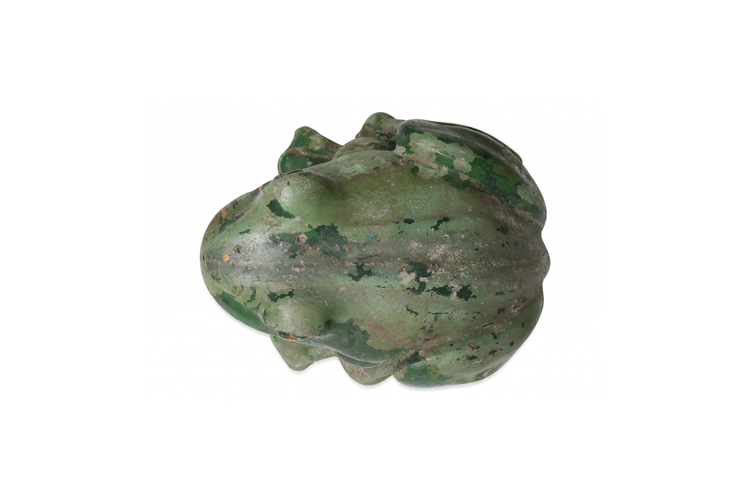 Stone Frog Sculpture - 1970s