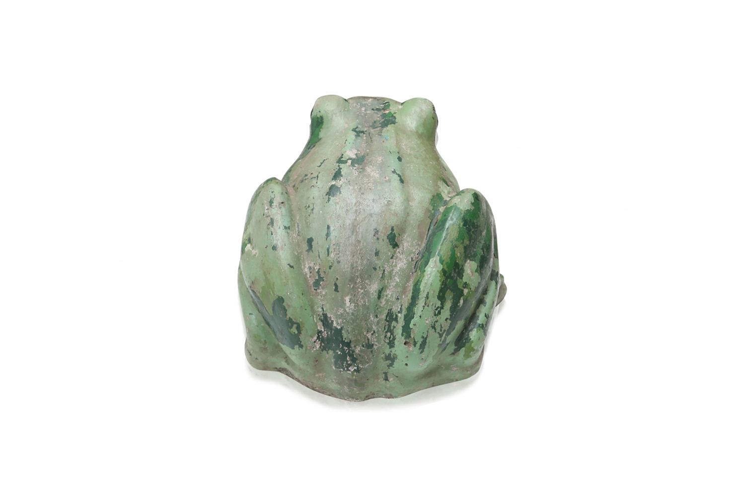 Stone Frog Sculpture - 1970s