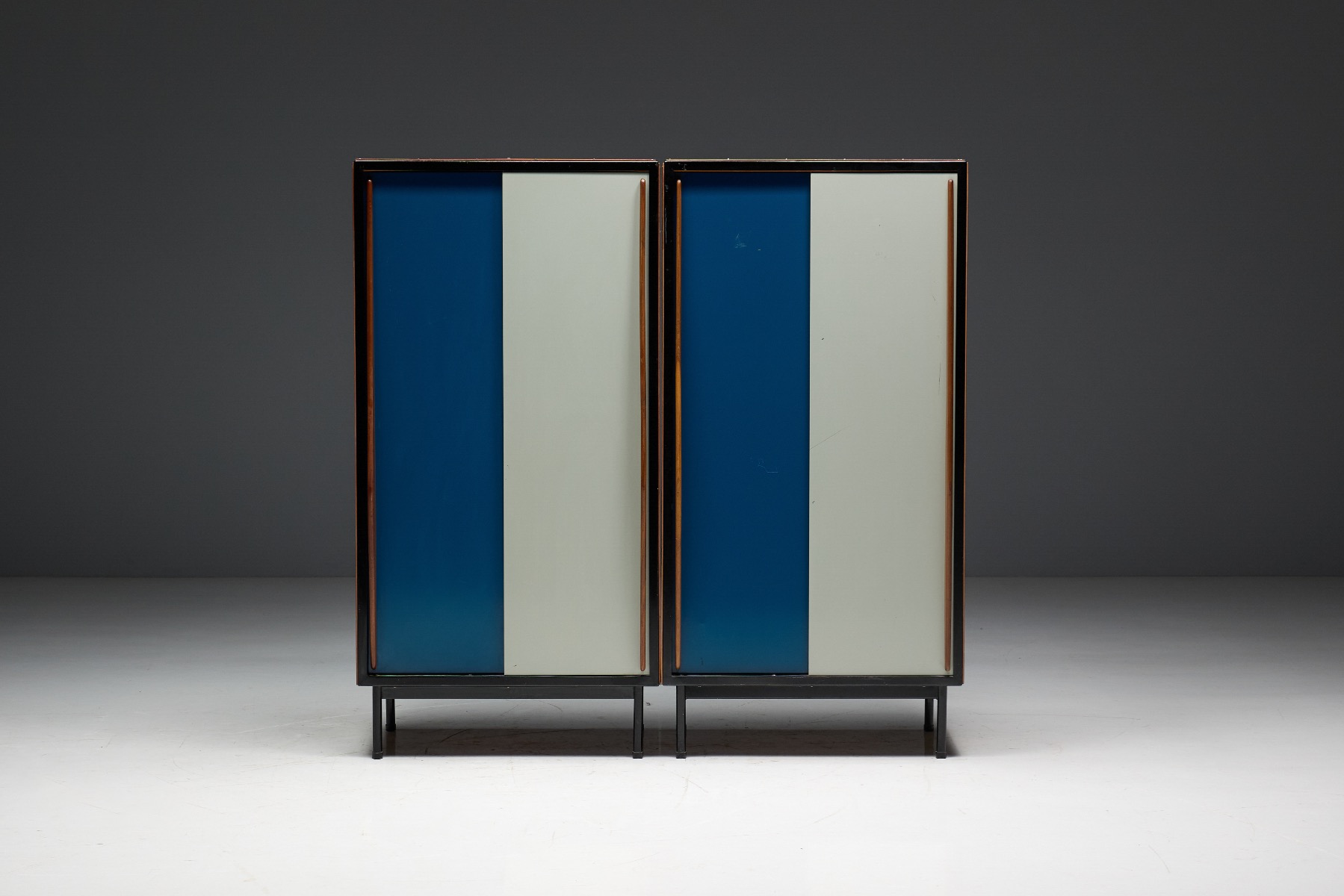 Collectible modernist wardrobe produced by Tubax