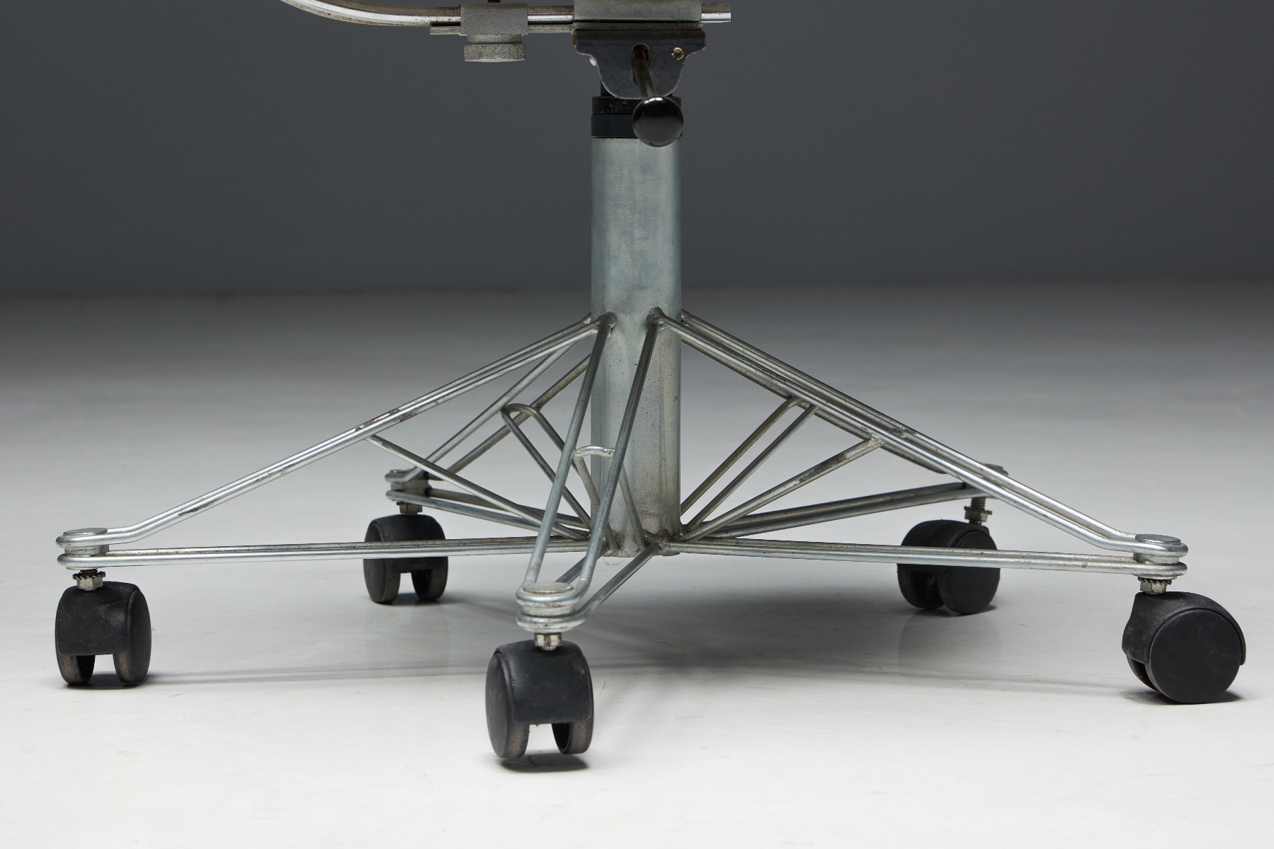 Industrial modern office chair from France