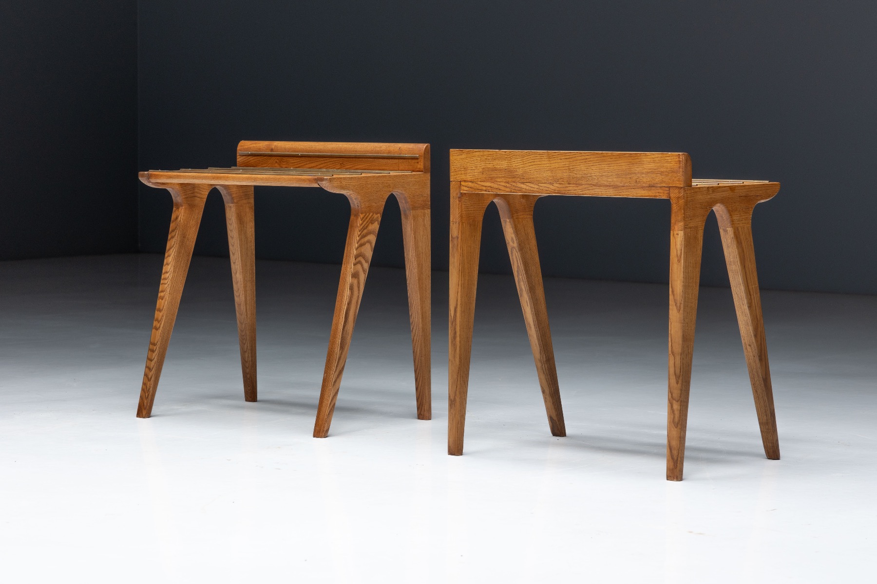 Italian modern luggage rack for Hotel Parco by Gio Ponti