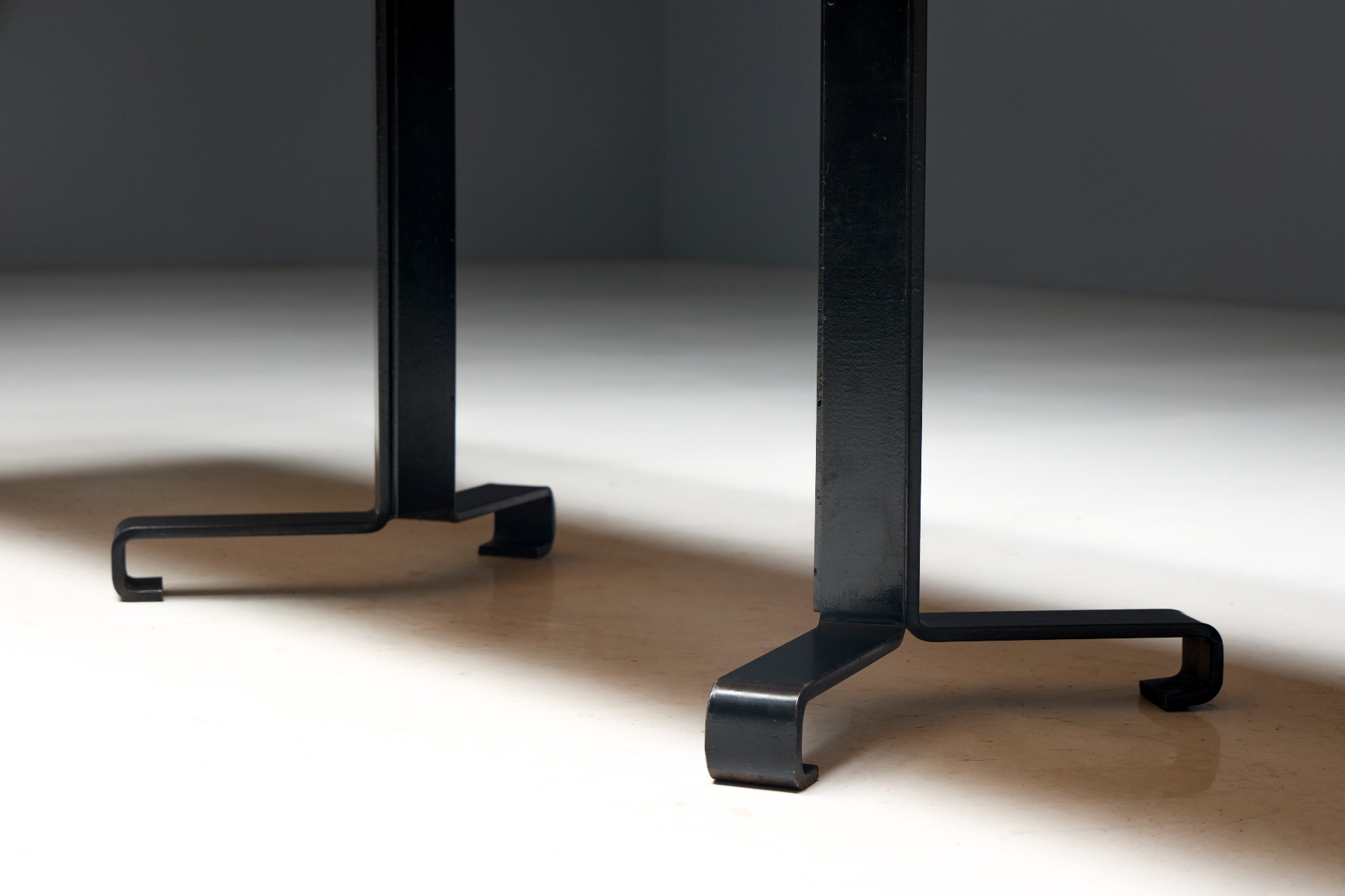 Museum level Les Arcs 1800 dining table by Charlotte Perriand