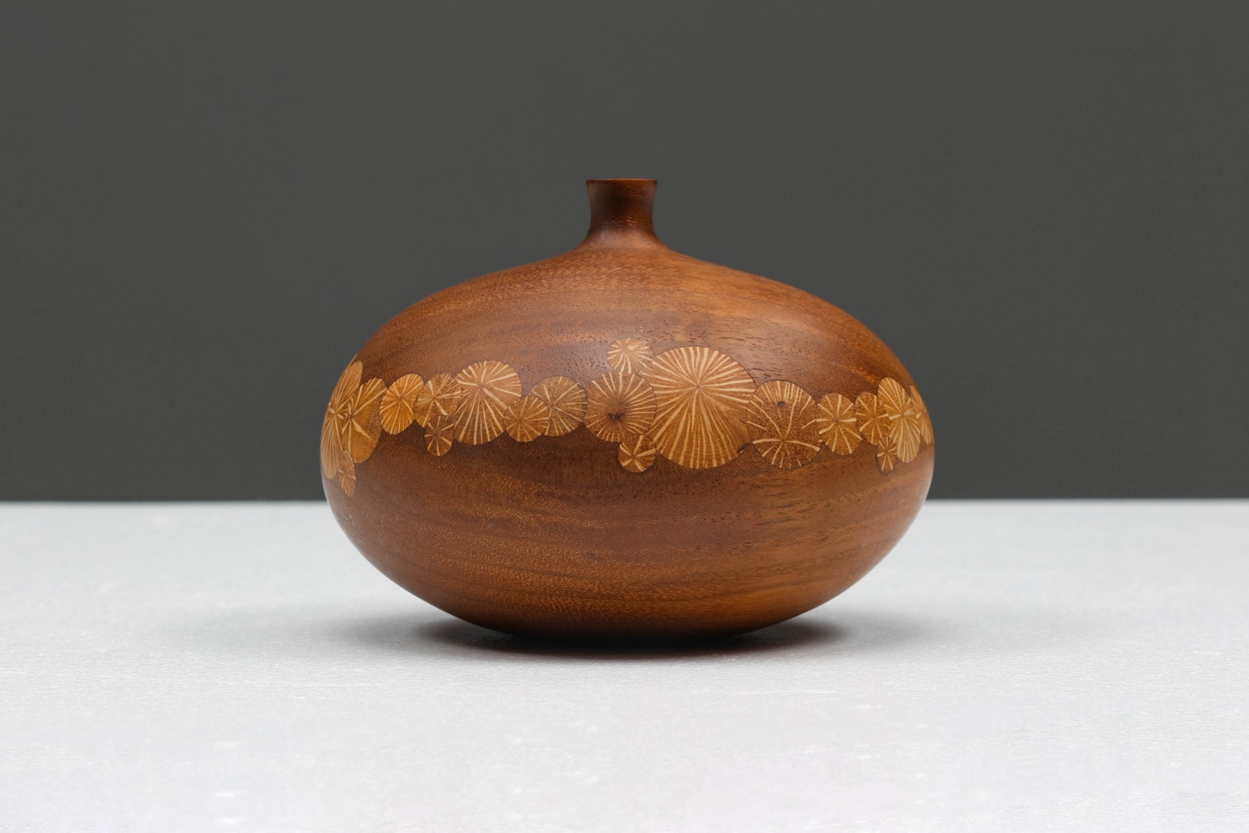 Museum style wood sculpture by Roger Sloan