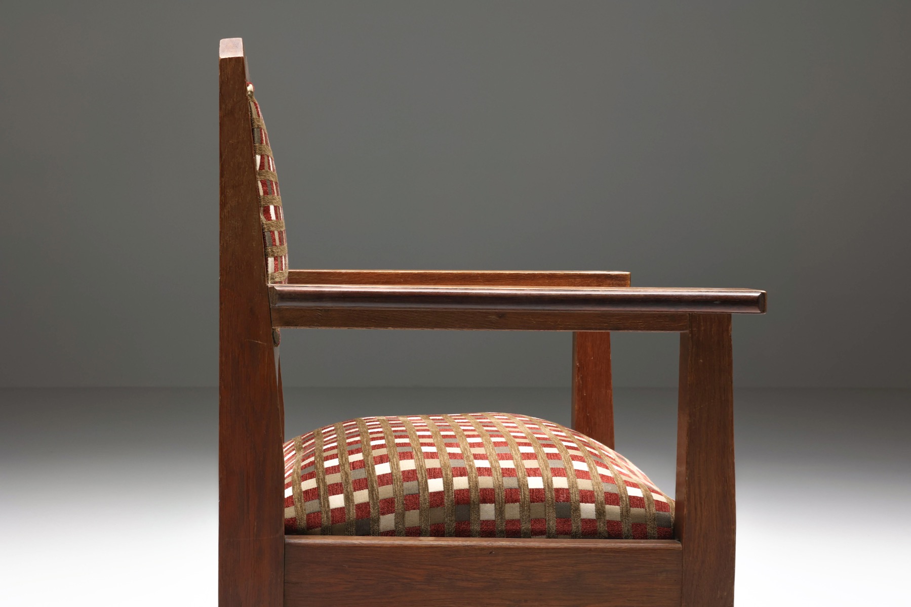 Premium Amsterdam School armchairs from the 1940s