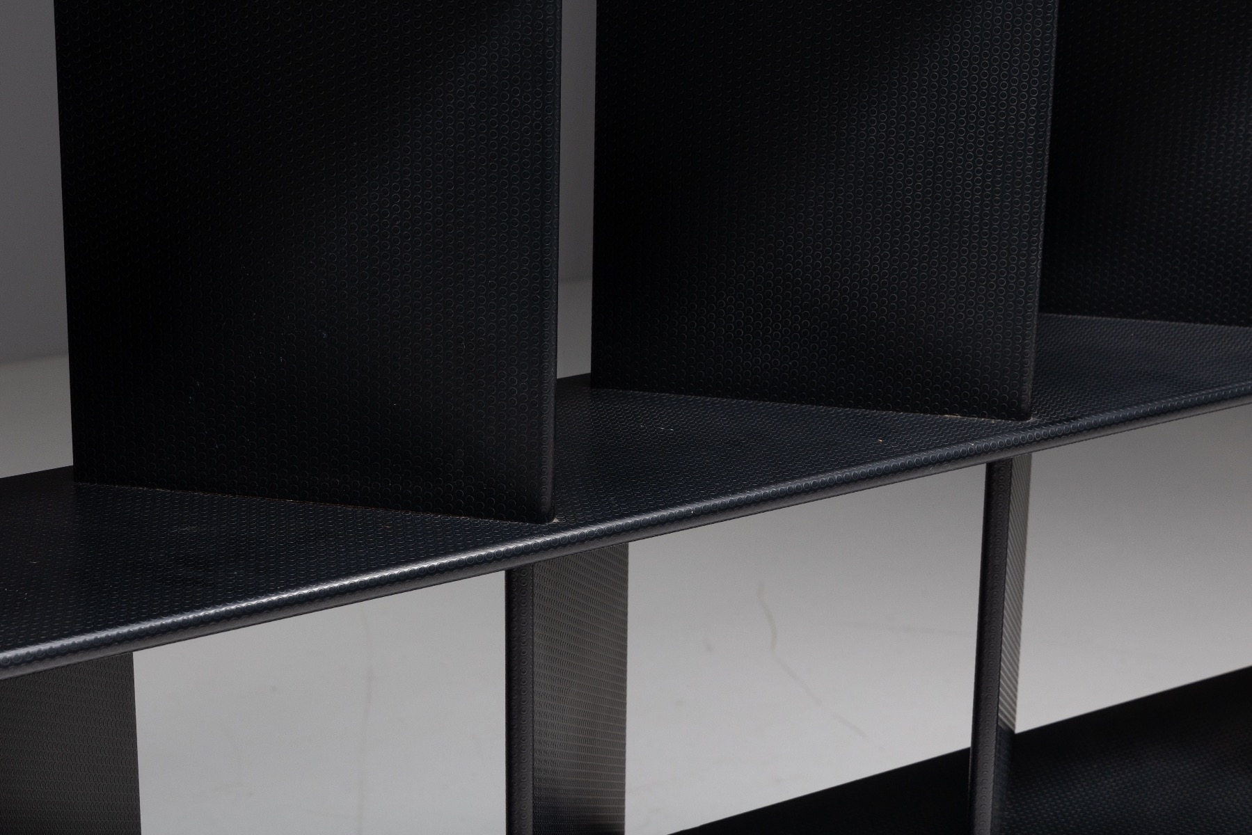 Vintage 1980s open bookcase system