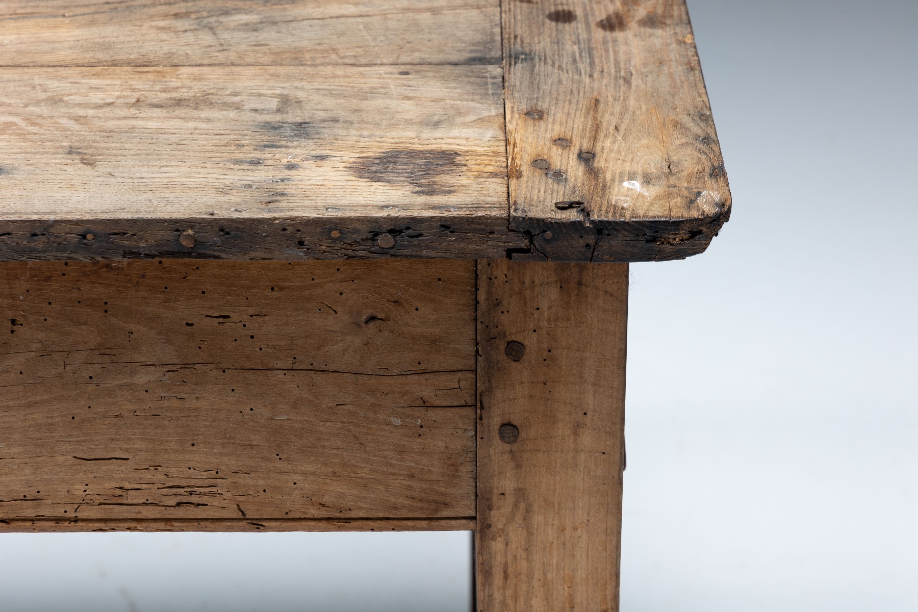 Antique art populaire country table