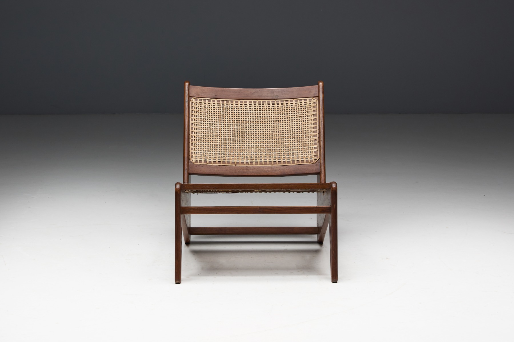 Collectors Pierre Jeanneret Chandigarh kangaroo chairs