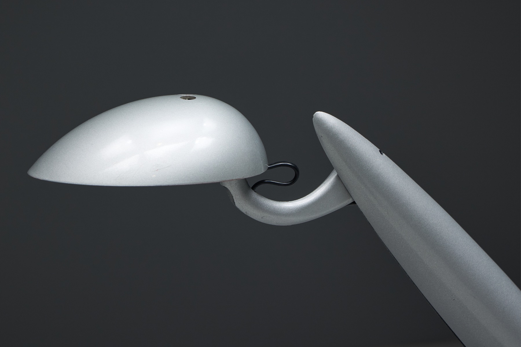 Luxo design Heron desk lamp with sculptural profile