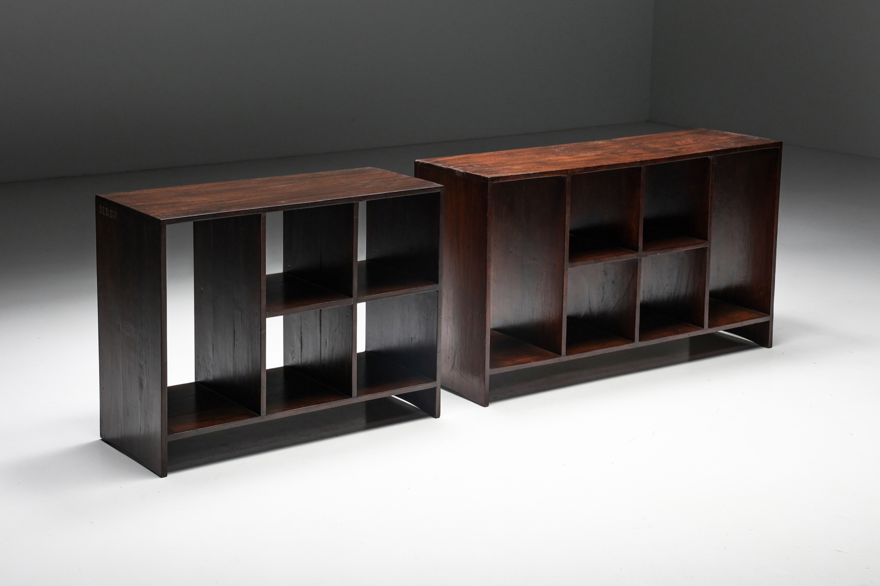 Statement file rack by Pierre Jeanneret from the 1950s