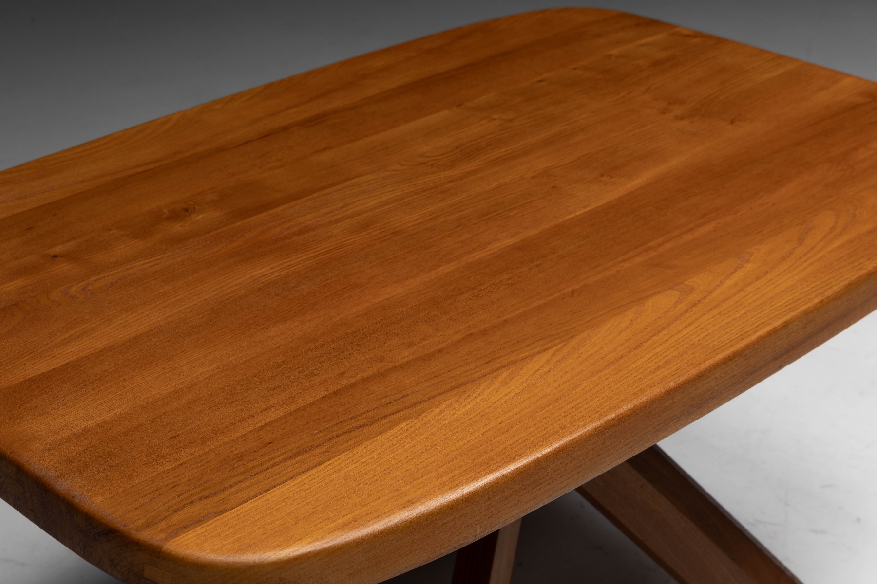Structural solid wood dining table model T35