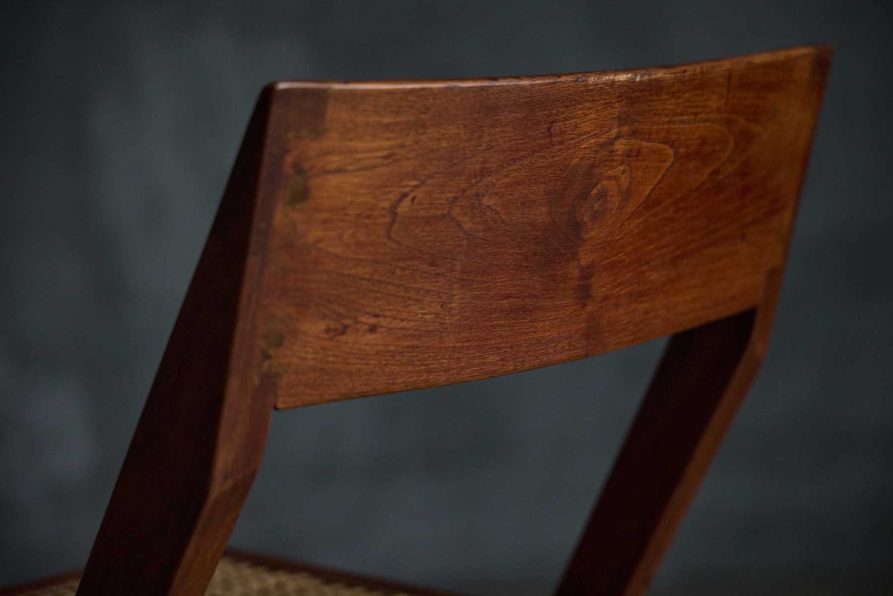 Vintage modern library chair from the Chandigarh era