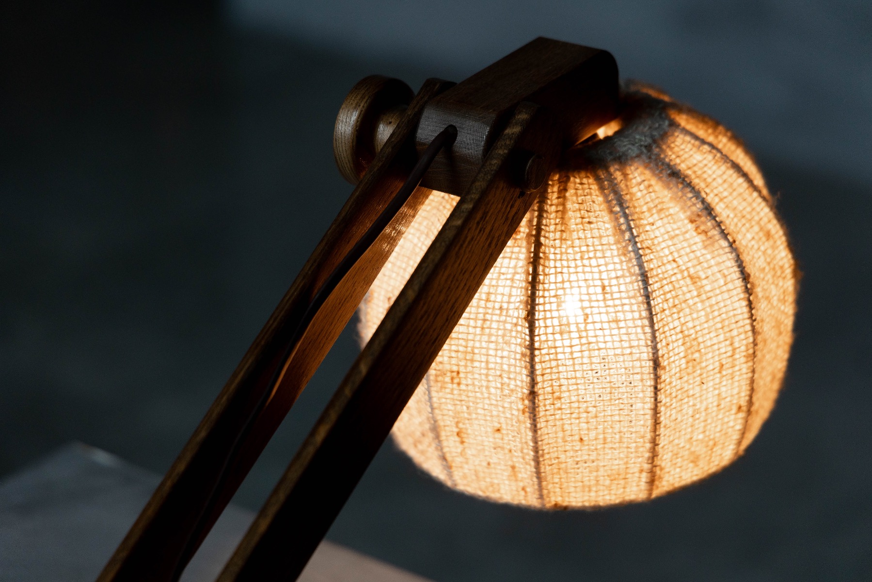 High quality mid century brutalist lamp design