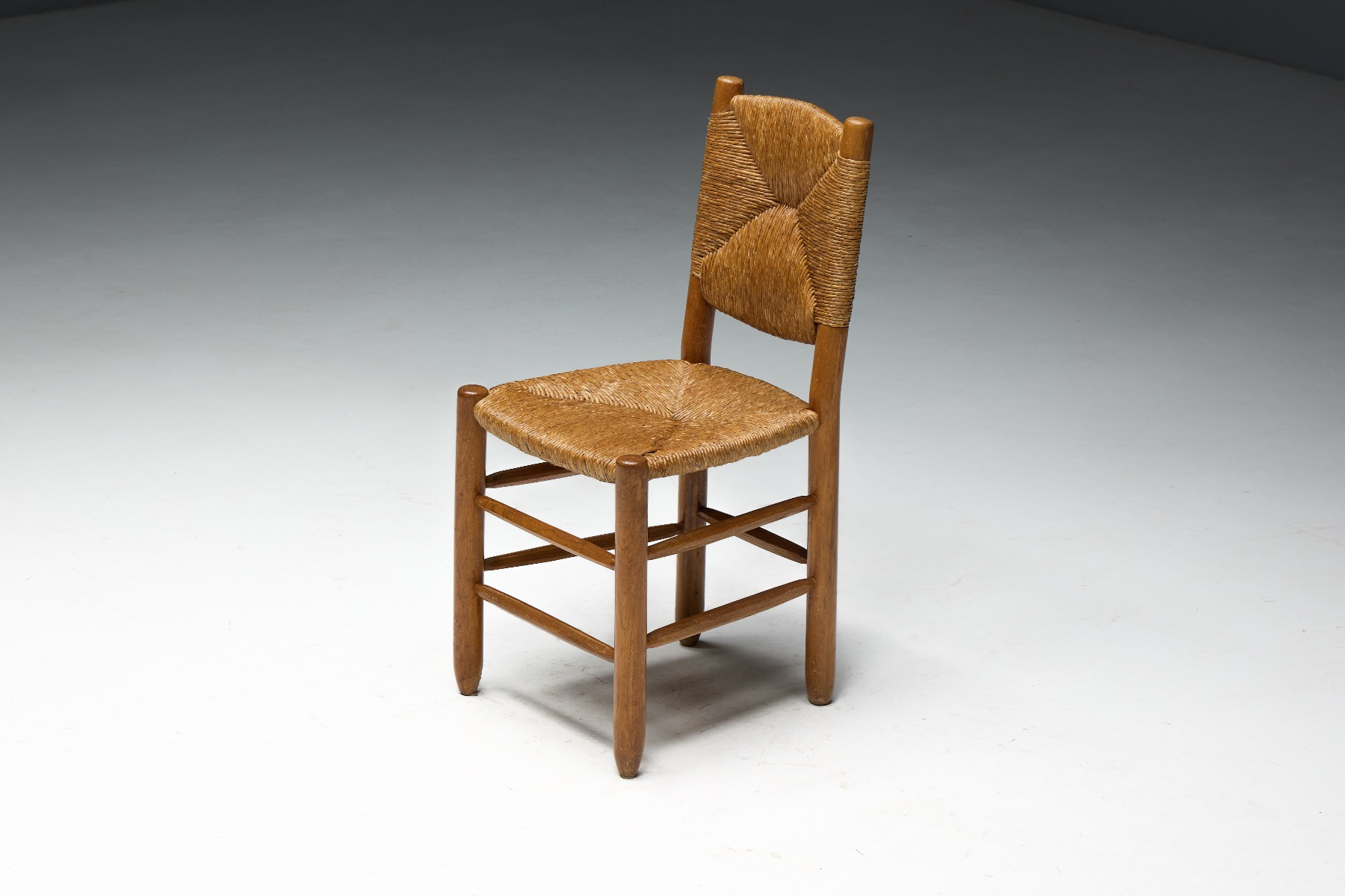 Minimalist French Bauche chair with timeless design