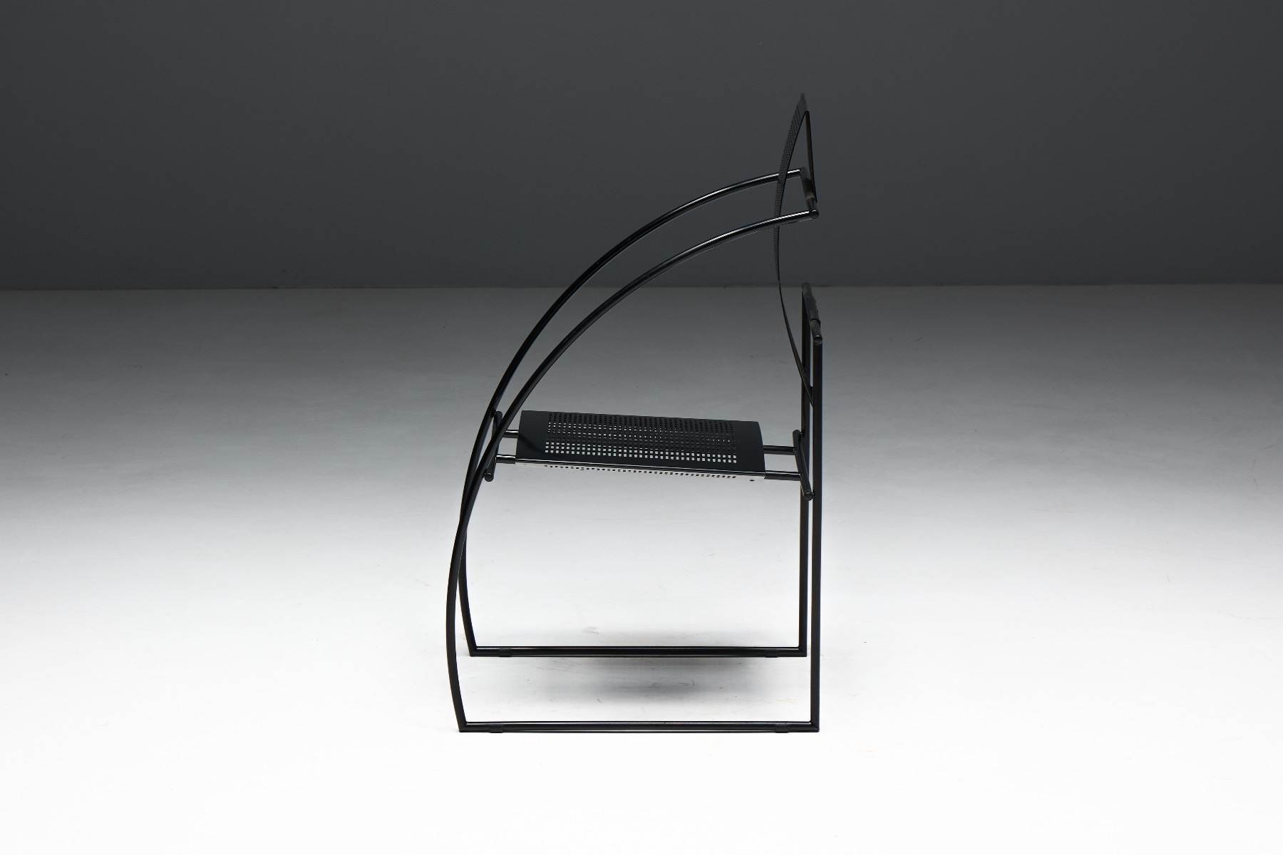 Refined postmodern chair from the Quinta collection