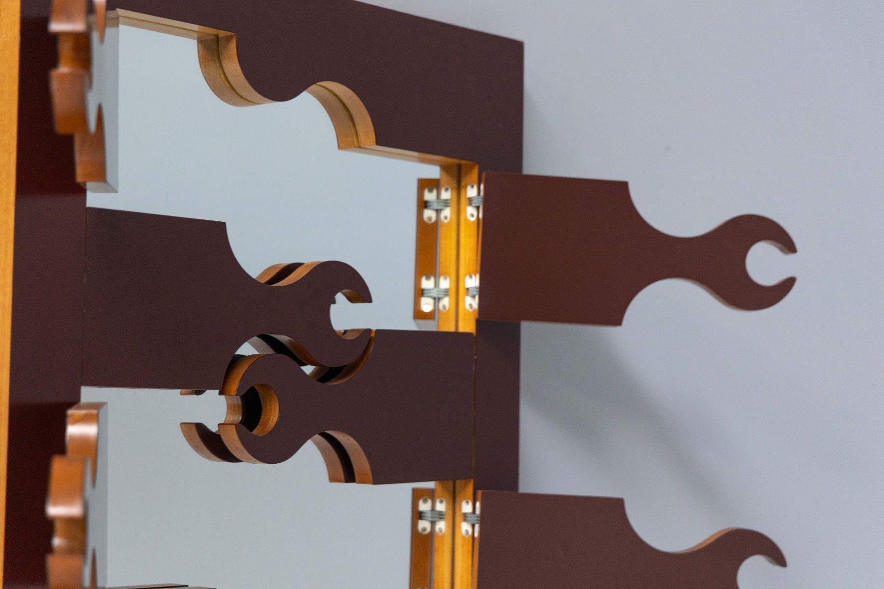 Dramatic sculptural coat rack from the 1970s