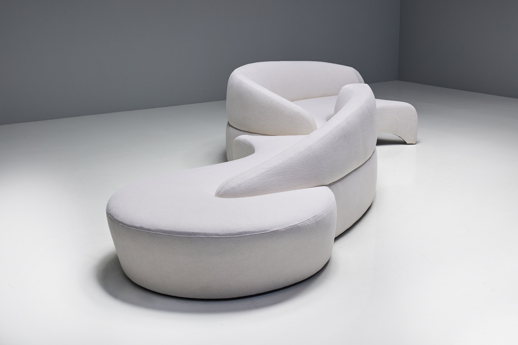 Artistic curved sofa Kagan
