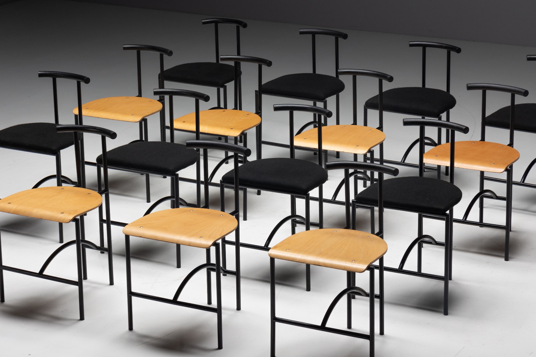 Bieffeplast Tokyo model chairs 1980s