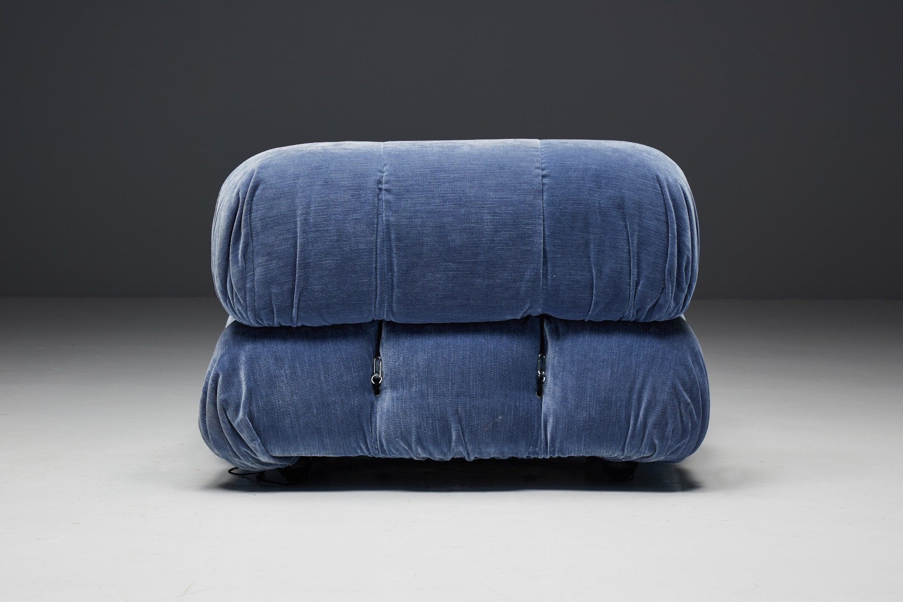 Blue B&B Italia Camaleonda sofa 1970s