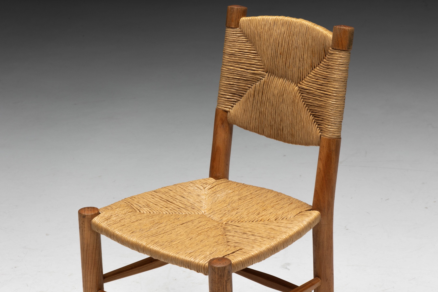Gallery level Bauche dining chair with modernist presence