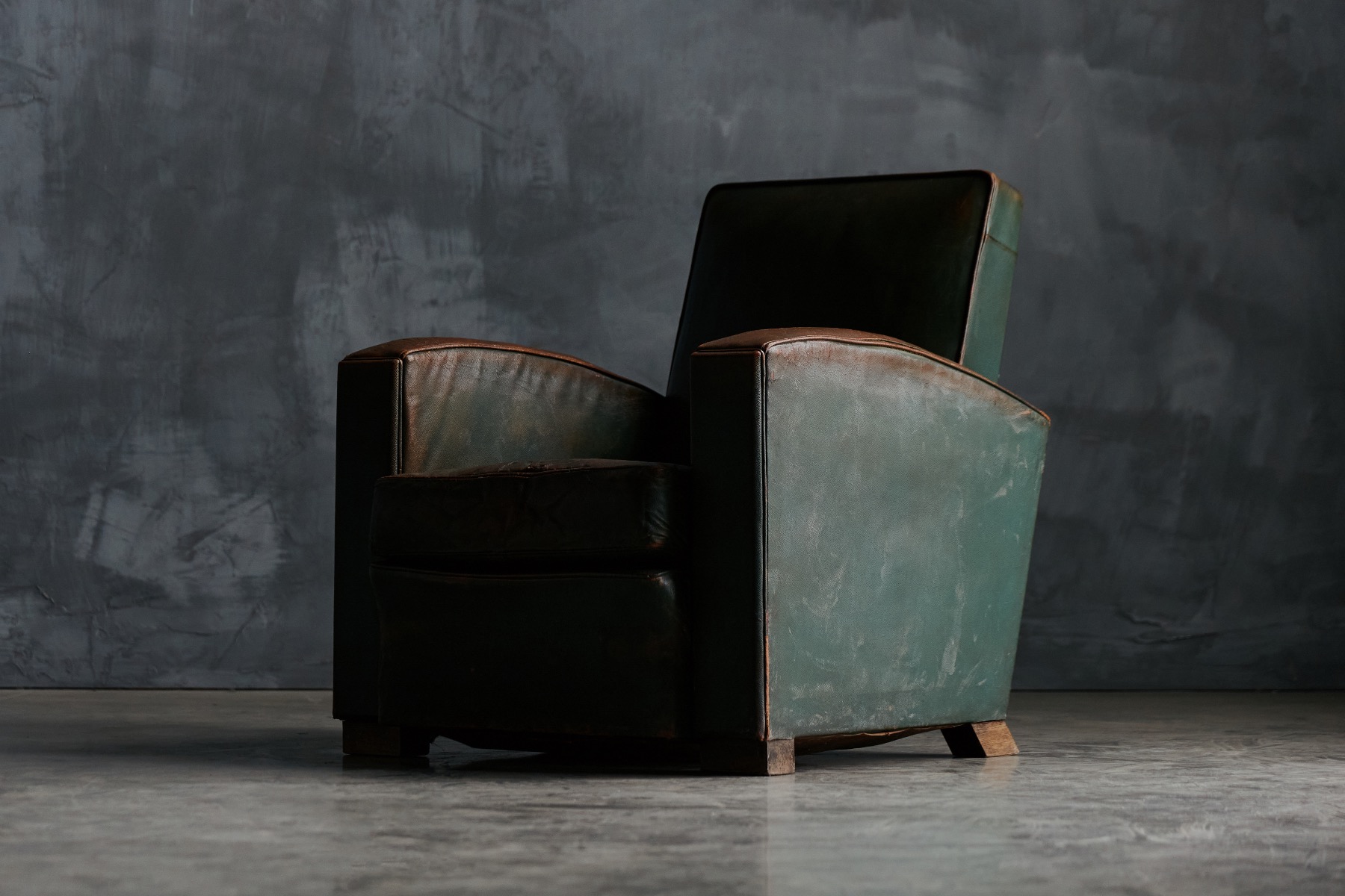 Iconic Art Deco club chairs 1930s