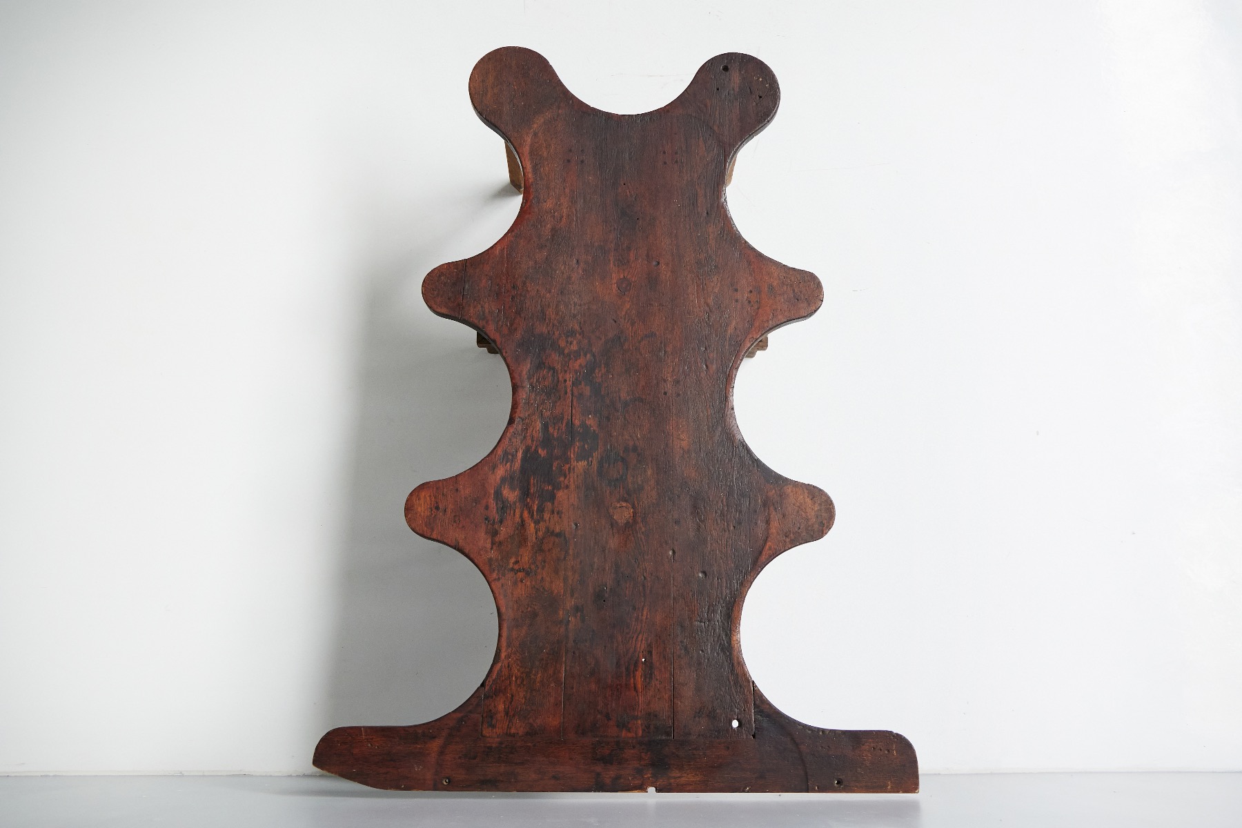 Organic rustic table handmade in solid wood