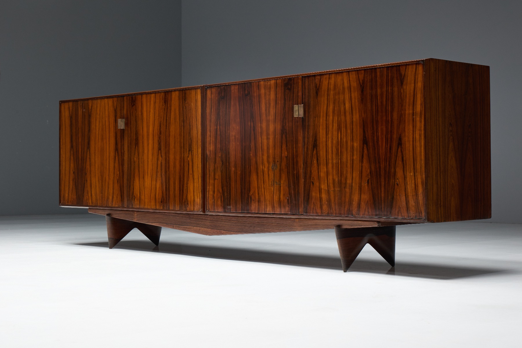 High quality 1950s Brazilian sideboard
