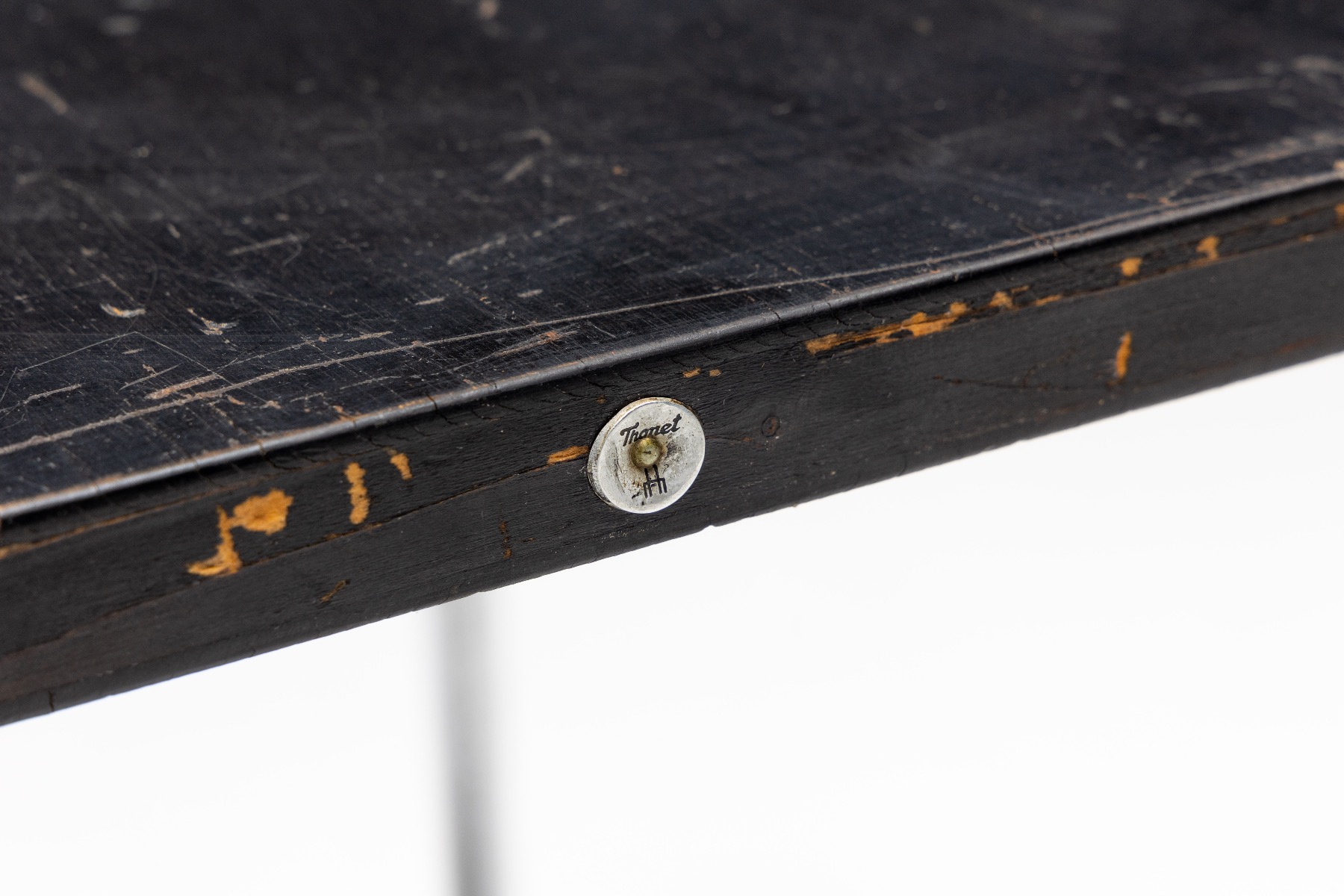Steel frame side tables 1930s