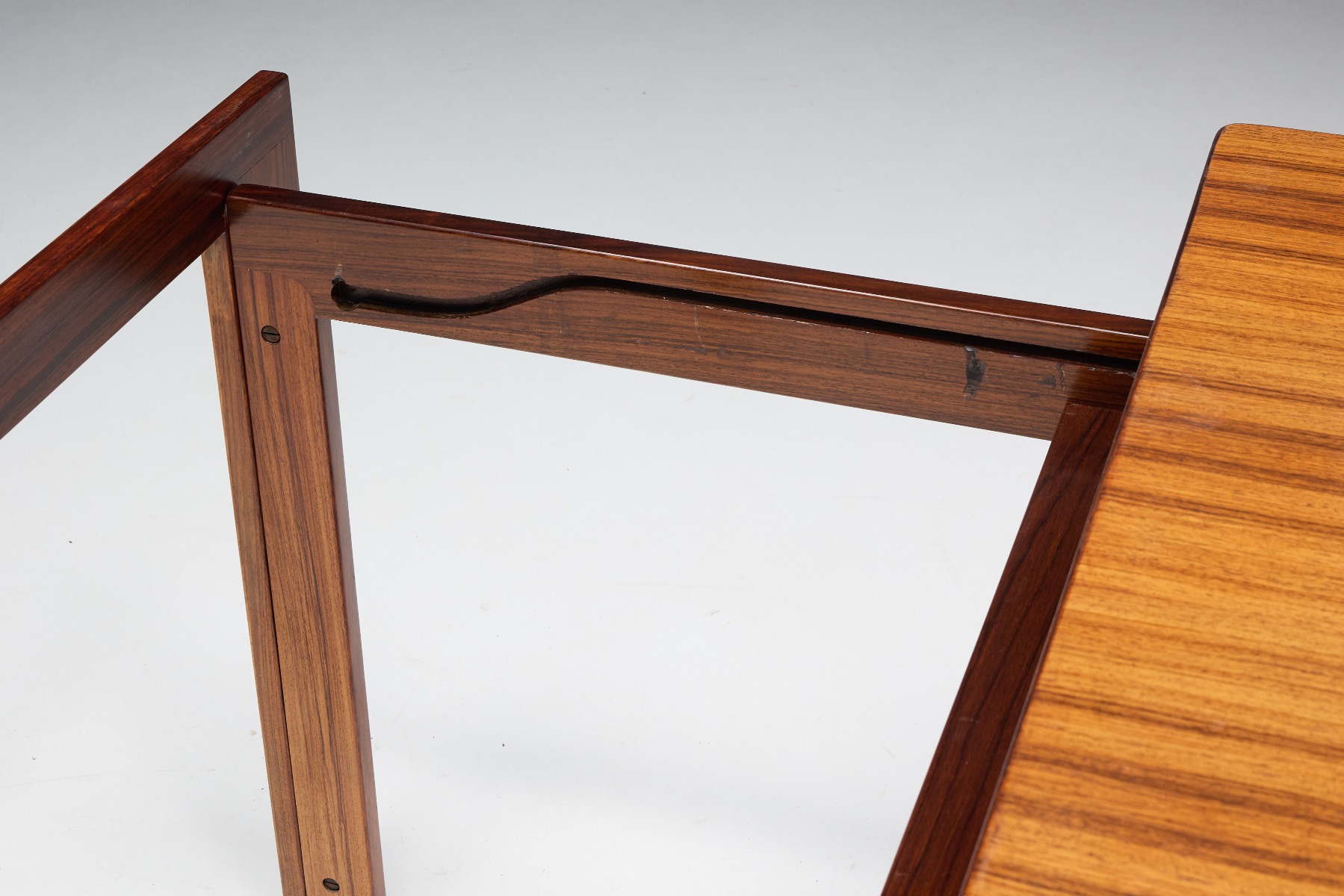 European modernist dining table from the Scarpa atelier