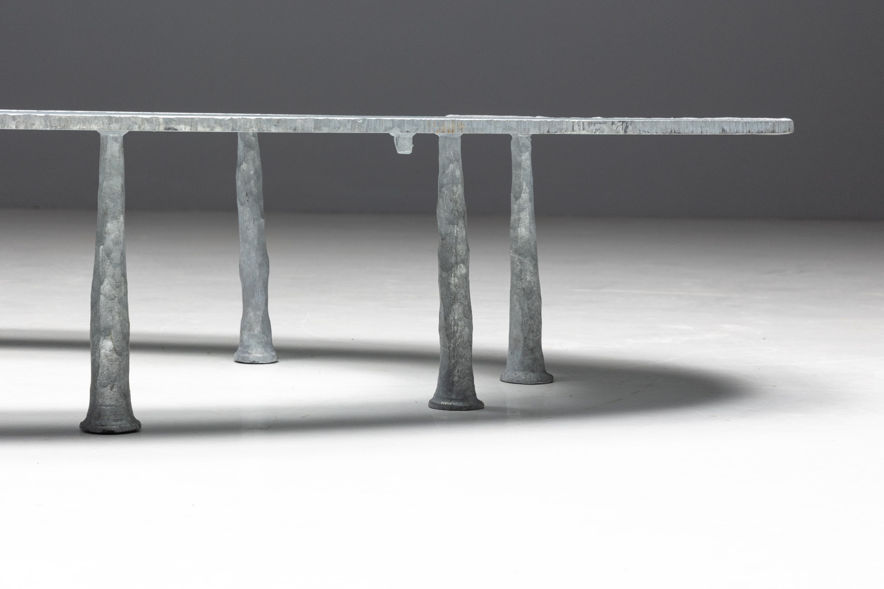 Premium Galva Elipse coffee table design