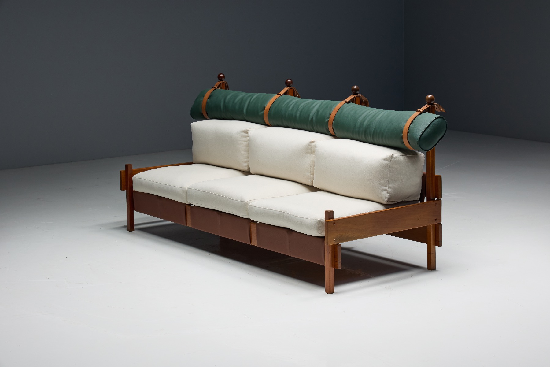 Premium vintage Brazilian Tonico sofa
