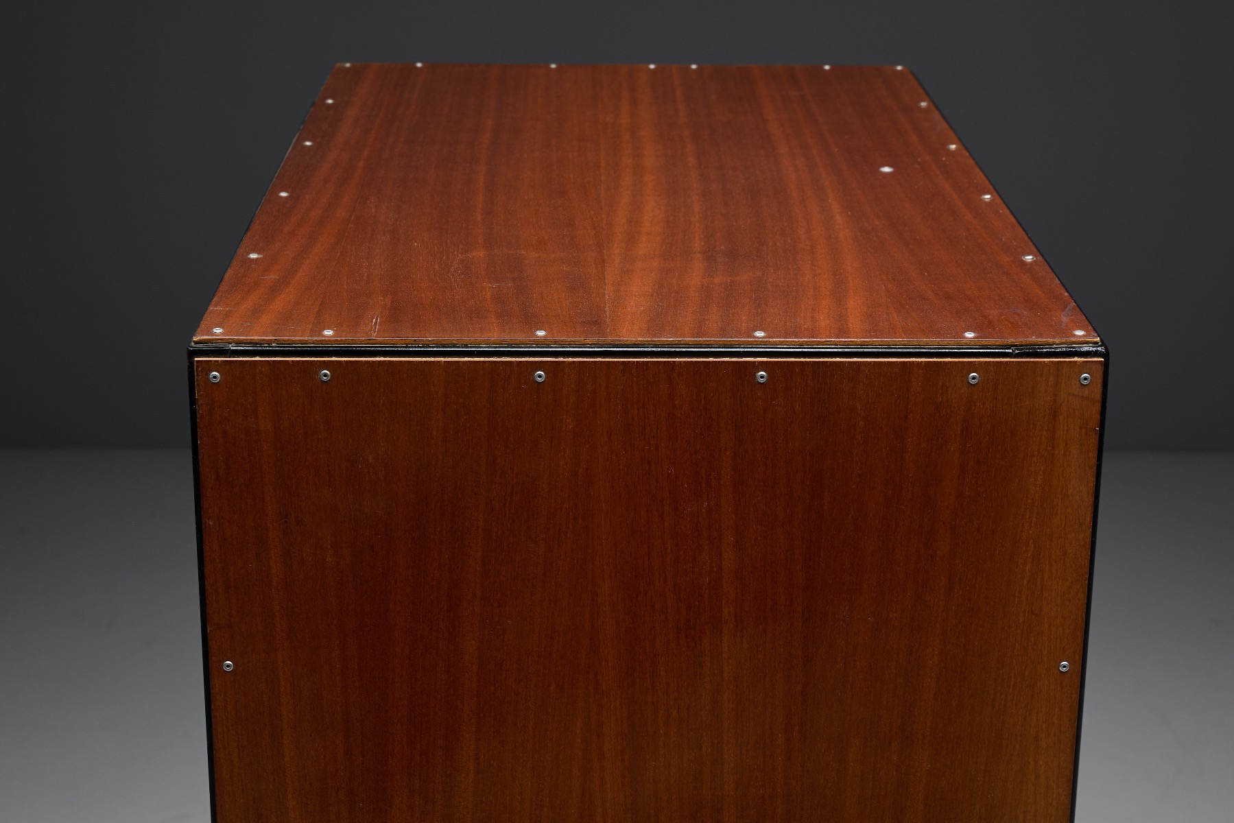 Architectural modernist wardrobe produced by Tubax