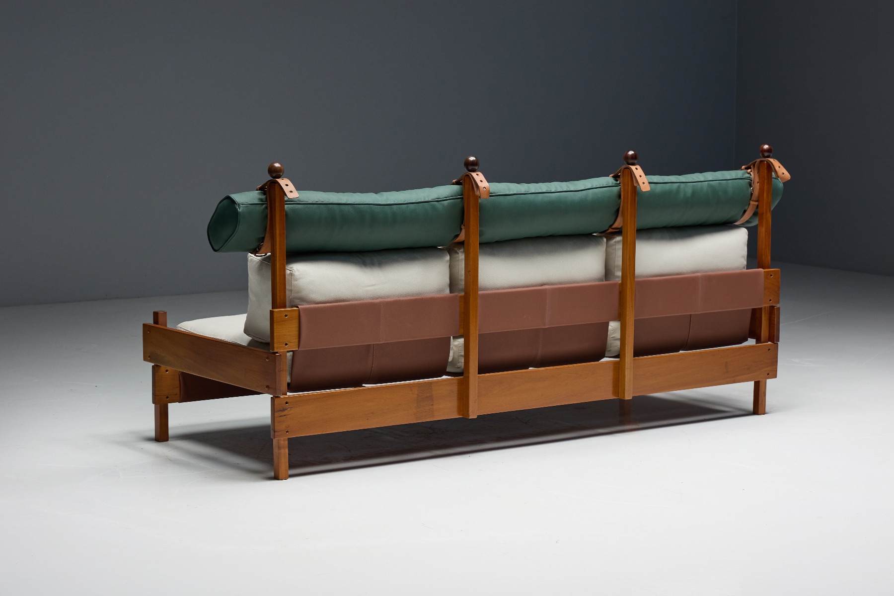 Iconic Sergio Rodrigues three seat design